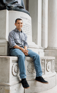 Sitting, Smiling, Bryant Park